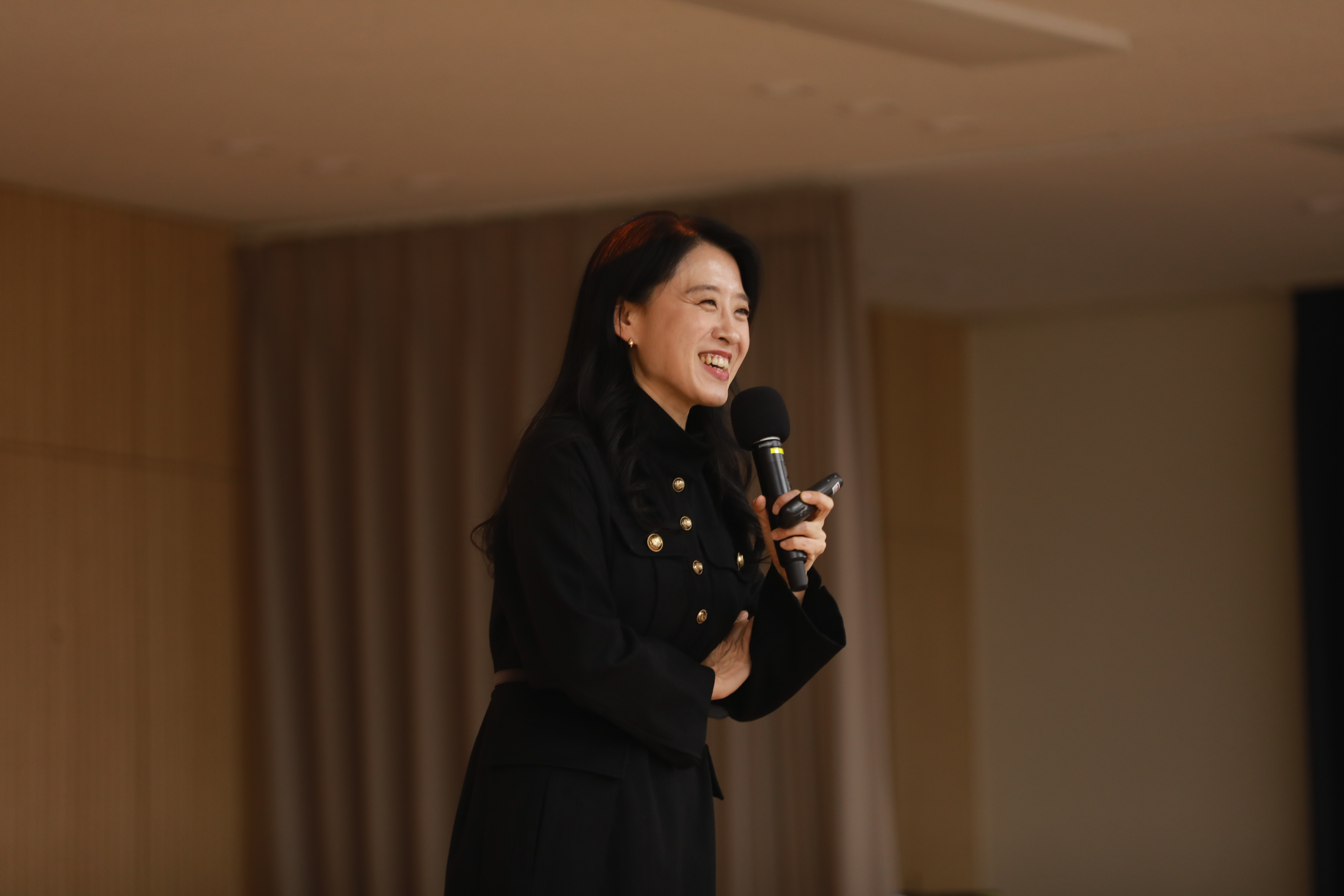 강연 중인 마인드 부스트 PT 대표 컨설턴트 김미진